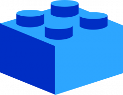 Blue Lego Clip Art at Clker.com - vector clip art online, royalty ...