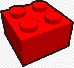 Lego, Brick, Red, transparent png image & clipart free download