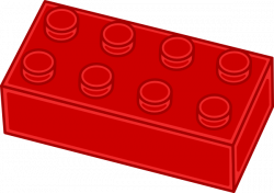 Red Lego Brick Clip Art at Clker.com - vector clip art online ...