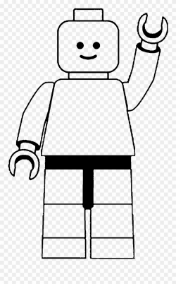 Lego Man Clip Art Black And White - Lego Clipart Black And White ...