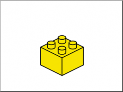 LEGO ClipArt, Building Blocks, FREE CLIPART, Yellow LEGO Block, Clip ...