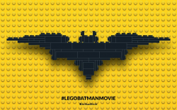 Artisan Bricks by Jeffrey Kong - LEGO Batman Movie Logo in ...