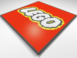 LEGO Logo: A LEGO® creation by David VinZant : MOCpages.com