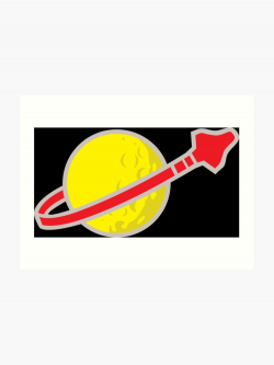 Lego Classic Space Logo | Art Print