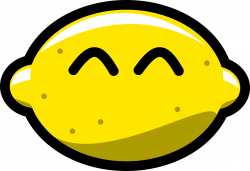 Lemons clipart happy lemon, Lemons happy lemon Transparent ...