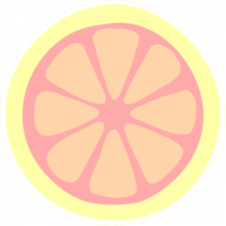 Pink Lemon Slice clip art | Clipart Panda - Free Clipart Images