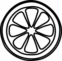 Lemon clipart silhouette, Lemon silhouette Transparent FREE ...