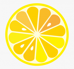 Lemon Clipart Png - Lemon Slice Vector Png #478141 - Free ...
