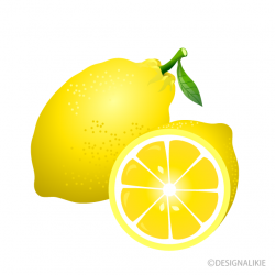 Free Cut Lemon Clipart Image｜Illustoon