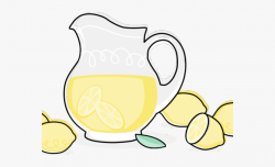 Lemon Clipart Lemonade Pitcher - Cartoon, Cliparts ...