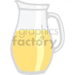 lemonade pitcher flat icons . Royalty-free icon # 407166