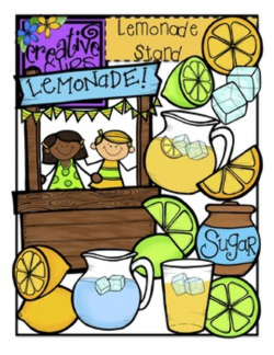 Lemonade Stand {Creative Clips Digital Clipart}