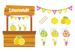 Cute Lemonade Stand Vectors - Download Free Vectors, Clipart ...