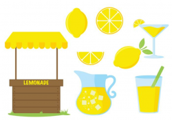 Lemonade Stand Vector Icon - Download Free Vectors, Clipart ...