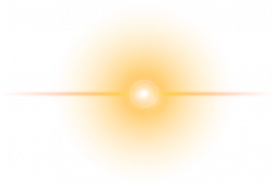 Light Lensflare Lens Flare Sun Sunlight Orange Circle - Clip ...