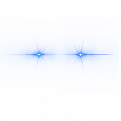 Small Lens Flares Png Blue