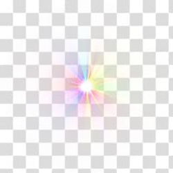Rainbow light digital art, Small Rainbow Lens Flare ...