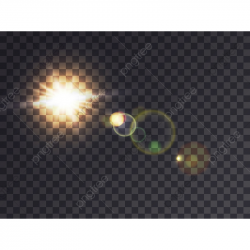 With Lens Flare, Abstract, Lens Flare PNG and Vector with ...