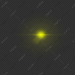 Yellow Streak Light Lens Flare Effect, Abstract, Light ...