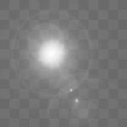 2019 的 Transparent Lens Flare Effect, Abstract, Light ...