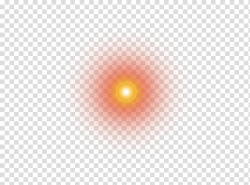 Round yellow illustration, Light Lens flare Camera lens ...