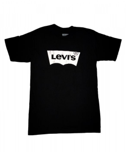 Levi’s Men’s Batwing Logo Tee Shirt – Black