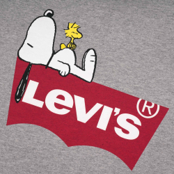 Snoopy Graphic Housemark T-Shirt - Grey