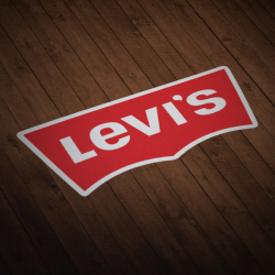 Sticker Levis | MuralDecal.com