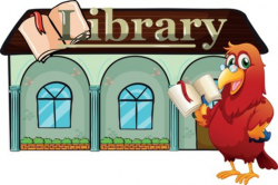 Library Building Clip Art — Garnavillo Public Library