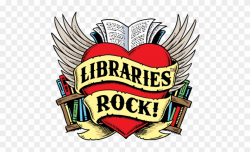Librarian Clipart Public Library - Libraries Rock Summer ...