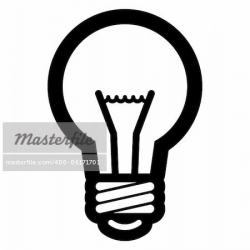 Idea Light Bulb Clip Art Black And White | Clipart Panda ...