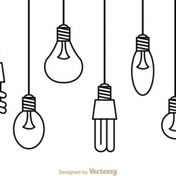 Christmas Light Bulb Vector at GetDrawings.com | Free for ...
