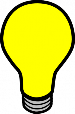 Clipart light bulb lit clipartbold - Clip Art Library