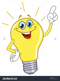 Clipart Light Bulb Thinking