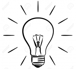 Light Bulb Clipart Black And White Images On Page 0 | Yanhe ...