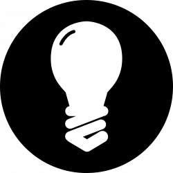 Idea Light Bulb Clip Art Black And White | Clipart Panda ...