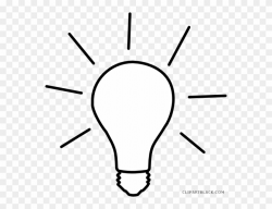 Graphic Black And White Stock Light Bulb Idea Clipart ...