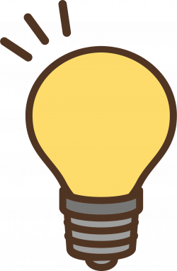 Lightbulb clipart yellow, Lightbulb yellow Transparent FREE ...