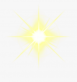 Light Flare Clipart Glowing Star - White Single Sparkle Png ...