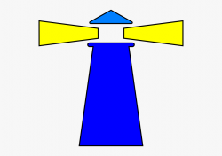 Blue Light House Clipart - Easy Lighthouse Clipart #263977 ...