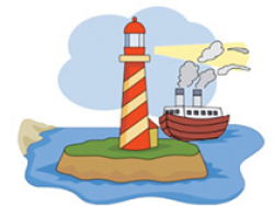 Lighthouse clipart animated, Lighthouse animated Transparent ...