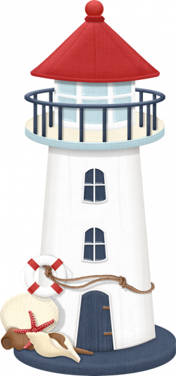 lighthouse_maryfran.png | Nautical clipart, Lighthouse ...