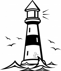 Lighthouse Vector Clip Art | Lighthouse drawing, Lighthouse ...