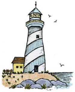 Lighthouse clipart seaside, Lighthouse seaside Transparent ...