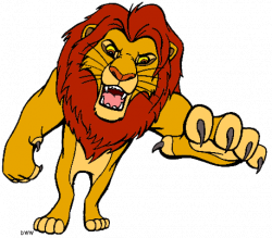 Angry lion clipart - Clip Art Library