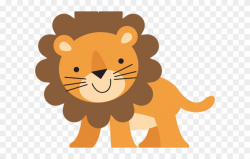 Lion Clipart Baby Boy - Clip Art Safari Animals - Png Download ...