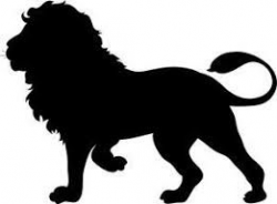 Image result for free lion clipart black and white | Music | Lion ...