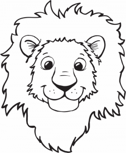 Clipart of the cute lion free image