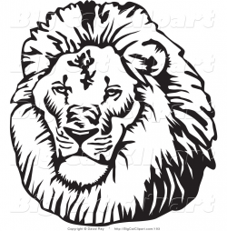 Lion Clipart Black And White | Free download best Lion ...