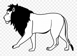 Download for free 10 PNG Lion clipart black and white ...